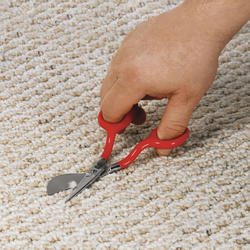 7“ Duckbill Scissors for Carpet，Duckbill Napping Shears for