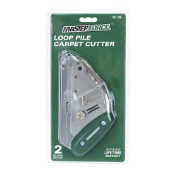 Professional Loop Pile Cutter Carpet Cutter Carpet Push Knife Carpet Tools (Red)