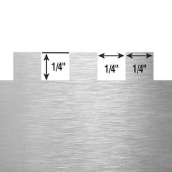 FlorCraft® 1/4" X 1/4" X 1/4" Square-Notch Trowel With Plastic Handle At Menards