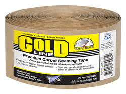 Capitol 3.62-in x 15-ft Tan/White Pressure-sensitive Seam Tape in the Flooring  Tape department at