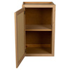 Quality One™ 18" W x 30" H x 12" D Unfinished Oak Kitchen Wall Cabinet