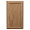 Quality One™ 18" W x 30" H x 12" D Unfinished Oak Kitchen Wall Cabinet