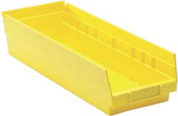 QUANTUM STORAGE SYSTEMS 1275-102 Shelf Bin Shelving System Type, Yellow  Color, Steel/Plastic Material Storage Bin