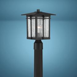 Patriot Lighting® Wren Black Post Light