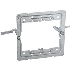 RACO 2-Gang Galvanized Steel Old Work Retro Mounting Ring at Menards®