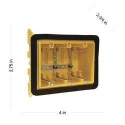 RACO 3-Gang Non-Metallic Vapor Proof Box at Menards®