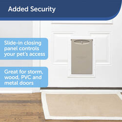 PetSafe 12 3 4 x 19 3 8 Large Aluminum Pet Door at Menards