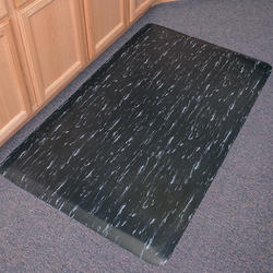 Rhino Anti-Fatigue Mats Blue Marbleized Tile Top 3' x 5' Anti-Fatigue