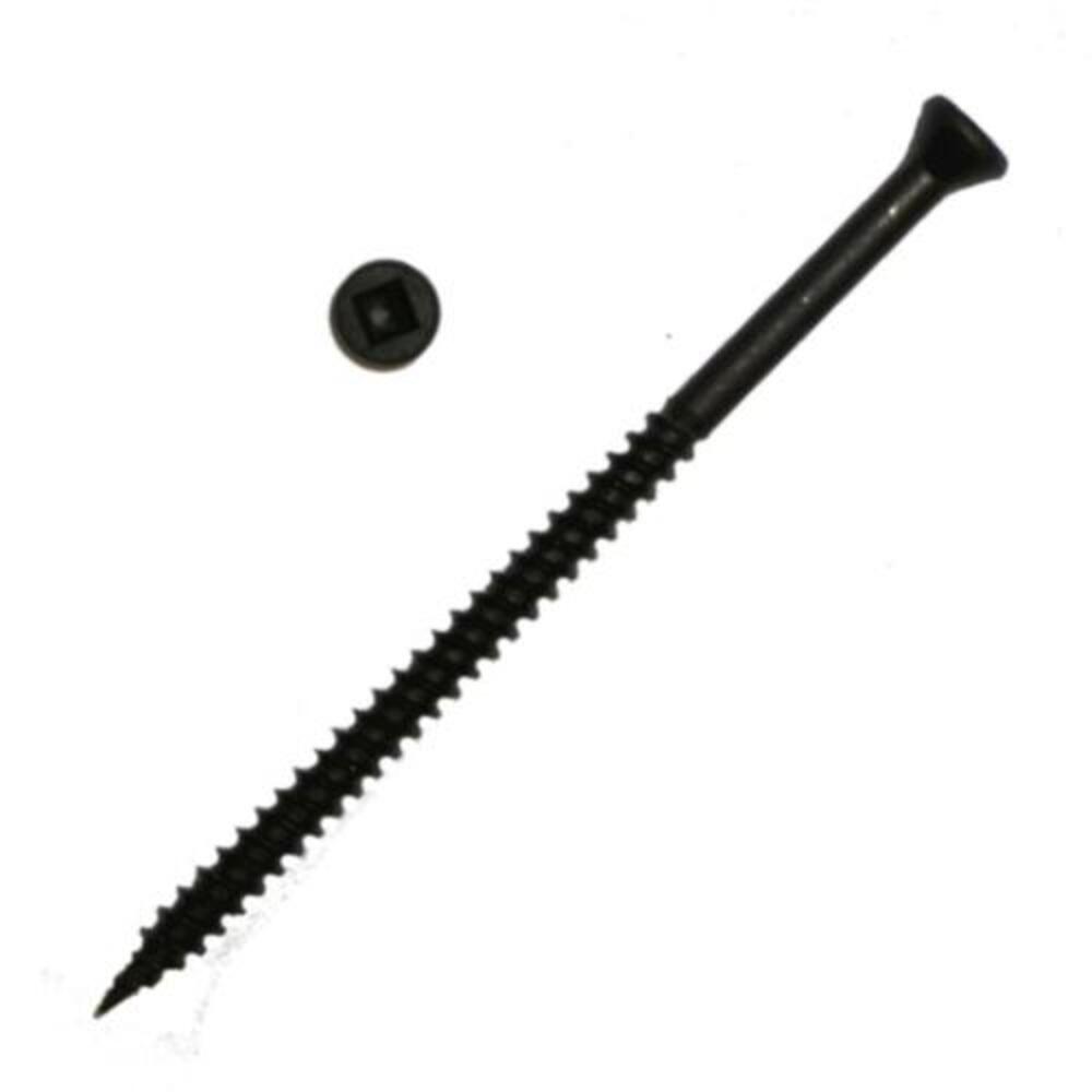 #6 x 2-1/4 in Square Drive Flat-HeadTrim Drywall Screw (1 lb./Pack) #6 x 2-1/4 in Square Drive Flat-HeadTrim Drywall Screw (1 lb./Pack)