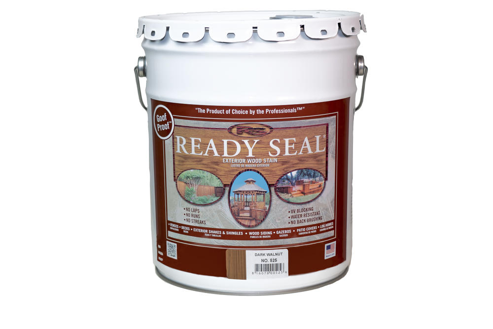 Ready Seal 5 Gal. Dark Walnut Exterior Wood Stain and Sealer