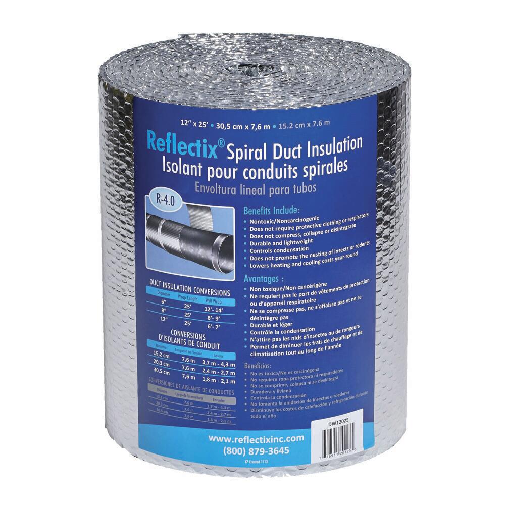 Reflectix R-2 Spiral Pipe Wrap 4 Reflectix R-2 Spiral Pipe Wrap 4