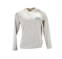 Horizon Eggshell Dye Mountains Long-Sleeve UPF 50+ Shirt - 2XL