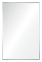 Ren-Wil Crake 24''W x 36''H Chrome Framed Mirror at Menards®