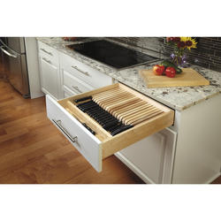 Rev-A-Shelf® Knife Block Wood Insert Drawer Organizer at Menards®