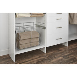 Rev-A-Shelf 24 in Closet Pullout Basket CB-241407-1-Chrome