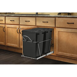 Rev-a-shelf Rv-18kd Series 35-quart Kitchen Cabinet Pullout Waste