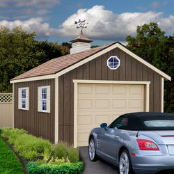 Best Barns Sierra 12 x 16 Garage Kit without Floor at Menards®