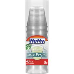 Hefty® 9 oz. Clear Party Perfect Plastic Cups - 40 Count at Menards®