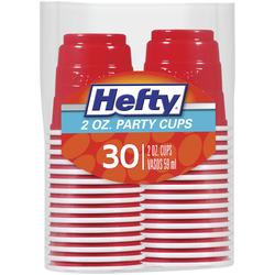 2 oz. Mini Red Party Cups in a Resale Pack - Wholesale - Pak-it Products