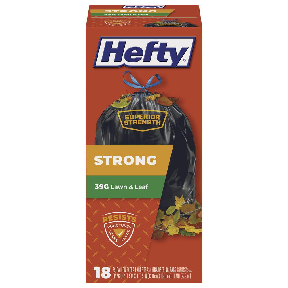 Hefty Lawn & Leaf Trash Bags