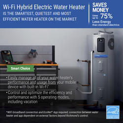 Rheem Hybrid Electric Water Heater Rheem Proph80 Professional
