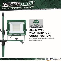 Masterforce™ 60' 12/3 Retractable Triple-Tap Extension Cord Reel