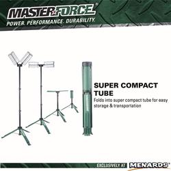 Masterforce 40000 Lumen Quad-Head LED Work Light at Menards®