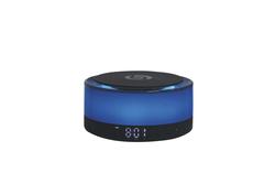 Aura Powerhouse LED Clock, and Speaker Alarm Wireless Charger, at Lighted Menards® Wireless