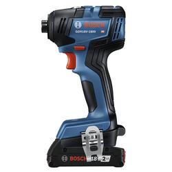 Bosch® 18-Volt Brushless Cordless 1/2" Drill & 1/4" Impact Driver Combo ...