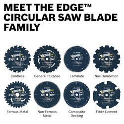 Bosch 2608644019 EXWOH 24 Tooth Top Precision Circular Saw Blade, 0 V, Blue - View #10