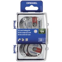 Dremel® EZ Lock™ Rotary Tool Cutting Accessory Kit - 11 Piece