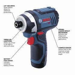 Bosch impact driver menards new arrivals