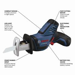 Bosch 12 Volt Cordless Reciprocating Saw Kit at Menards