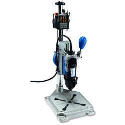 Dremel 225 Flex Shaft Rotary Tool Attachment with Comfort Grip and 220-01  Drill Press Rotary Tool Workstation Stand with Wrench - Ideal for Detail