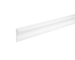 Royal® Building Products 11/16 x 2-5/8 x 8' White PVC Chair Rail