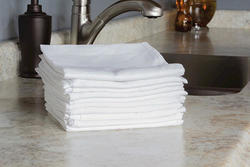 Craft Basics Premium Flour Sack Towel: 10-Pack, Size: 20 x 20, White