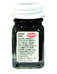 Testors® Flat Black Enamel Paint - 0.25 oz. at Menards®