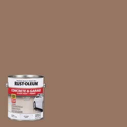 Rust Oleum Satin Saddle Brown Concrete Garage Epoxy Floor Paint