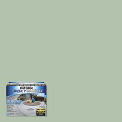 Rust Oleum Epoxyshield Satin Sage Basement Floor Coating Kit Oz At Menards