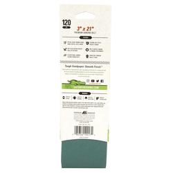 Gator 1 In. X 30 In. Sanding Belt 120 Grit 3 Pack 3-Piece Aluminum...
