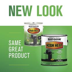 Rust-Oleum® BBQ Black Low-VOC High-Heat Paint - 1 gal. at Menards®