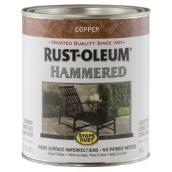 Rust-Oleum Stops Rust Hammered Paint, Copper, 1 Qt. - Brownsboro Hardware &  Paint