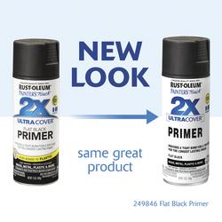 Rust-Oleum® Painter's Touch® 2X Ultra Cover® Flat Black Primer Spray - 12  oz. at Menards®