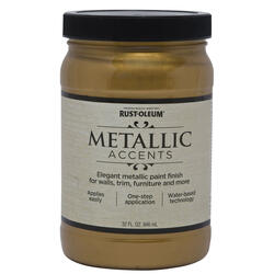 Rust-Oleum Metallic Finish 750 ml Furniture Paint – Gold