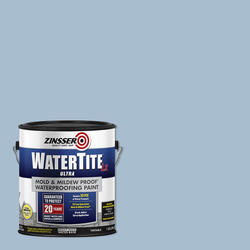 Bright White, Zinsser Watertite Professional Matte Mold and Mildew-proof Waterproofing Paint, 5 Gallon, 1 Pack