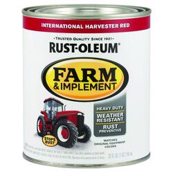 Rust-Oleum® Farm & Implement International Red Enamel Paint - 1 qt