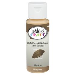 Testors® Craft Metallic Gold Acrylic Paint - 2 oz. at Menards®