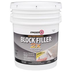 Zinsser® Block Filler 2X Interior/Exterior High Build Primer - 5 gal.