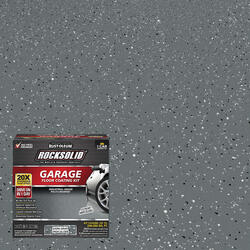 Rust-Oleum® RockSolid® Polycuramine® High-Gloss Dark Gray 1-Car Garage ...