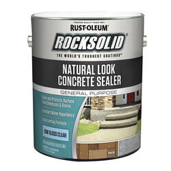 Rust-Oleum® RockSolid® Low Gloss Clear Natural Look Concrete Sealer - 1 ...